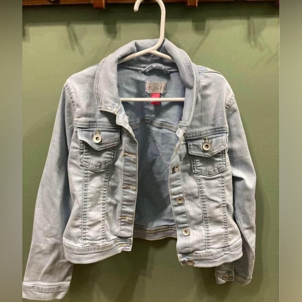 Girls Jean Jacket (Children's Place) - Size 7/8